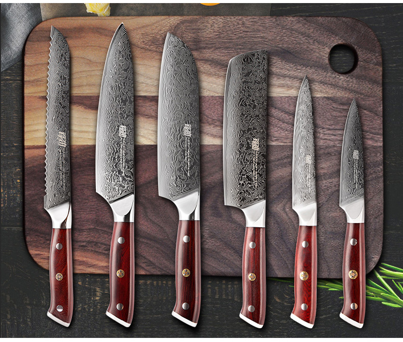 DamascusRose™ Knife Set