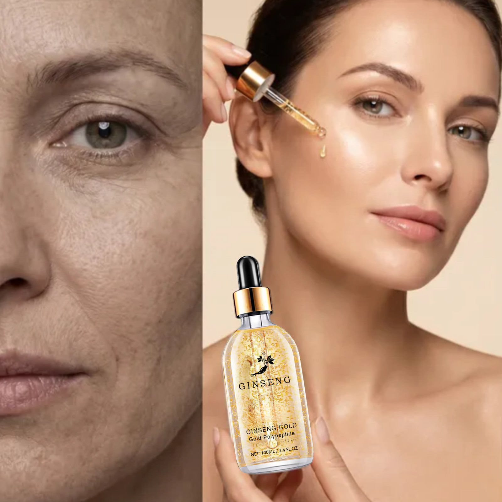 Radiance Reset Serum™ — 24K Gold Ginseng Firming Serum