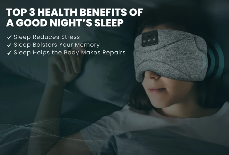 ZenSlumber™ Sleep Mask with 24 Sound Library